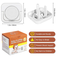 CharmRegion outlet covers hidden-handle close-up demonstrates easy adult removal
