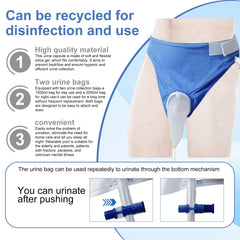 Chbvvik 2000ml and 1000ml bags with clear scale for tracking.