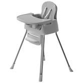CheerKid portable highchair with tray for convenient on-the-go feeding.