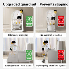 CheerKid X-shaped base provides extra stability on standard toilets.
