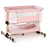 Cheermomo baby bassinet bedside sleeper assembling for easy night care