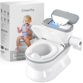 CheerTry 2-in-1 toddler potty with large chair for stable training sessions