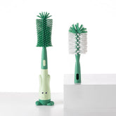 Chemimoso multifunctional cleaning brush with interchangeable heads for thorough bottle cleaning