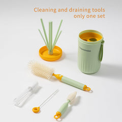 Chemimoso pacifier brush for quick, gentle pacifier cleaning.