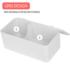 ChengFu two-compartment design aids organized storage of napkins and tampons.