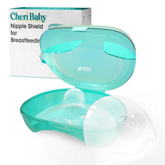 CheriBaby Nipple Shield with arc surface for broad coverage and comfortable latch