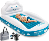 CHERIMOR Inflatable Toddler Bed go-anywhere setup for travel-friendly naps