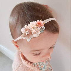 Cherrboll lavender flower headband, vibrant color set for daily outfits.