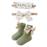 Cherrboll flower headbands for newborns, soft and photogenic for photo shoots.