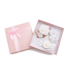 Cherrboll sky blue flower clip with secure non-slip grip