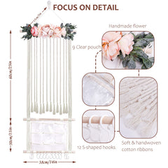 Cherrboll hair clip storage decor adds functional style to nursery.