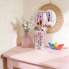 Cherrboll vertical organizer keeps bows and clips visible