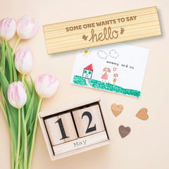 CHGCRAFT hollowed design highlights the theme of welcome and memory.