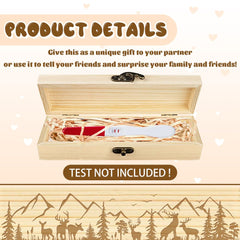 CHGCRAFT forest design box offers durable wood for long-term keepsakes.
