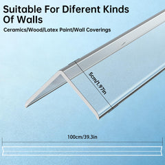 CHIDU Corner Guard made of crystal-clear material blending with décor