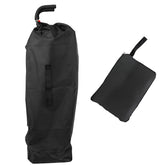Childhood stroller travel bag front view with gate-check opening.