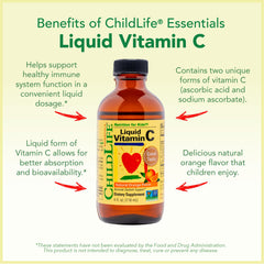 ChildLife Essentials Echinacea bottle showing root and leaf components for natural child-friendly support.