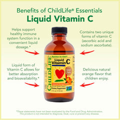 CHILDLIFE ESSENTIALS Echinacea liquid bottle for kids supports immune response.
