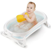 Childlike Behavior portable foldable baby bathtub folds for travel and holidays.