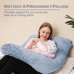 Chilling Home 55-inch pregnancy pillow ideal for night-time comfort