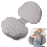 Chilling Home pregnancy pillow memory foam close-up for targeted back and hip support.