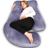 Chilling Home pregnancy pillow U-shape full body supports hips and back for comfortable sleep