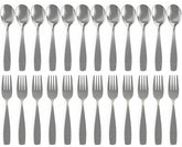 CHILLOUT LIFE 24-piece kids silverware box set designed for daily use