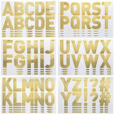 Chinco 464 pcs letter stickers for versatile crafts and home decor.