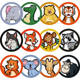 Chinco pee targets with animal designs engage toddlers in potty training