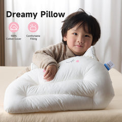 Choc chick toddler pillow is machine washable for easy cleanup