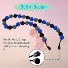Choneer sensory chew necklace two-pack ready for sharing