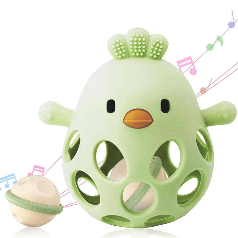 ChooKaChoo teether-hold offers easy grip for tiny hands during soothing teething sessions.