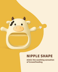 ChooKaChoo teething mitten pack back view shows secure wrist fit