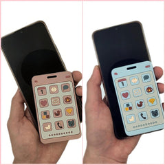 ChoserStar baby teething toy phone-inspired buttons engage visual and tactile exploration