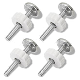 CHOYTONG Baby Gate Spindle Extension 4-pack provides sturdy support and wall protection.
