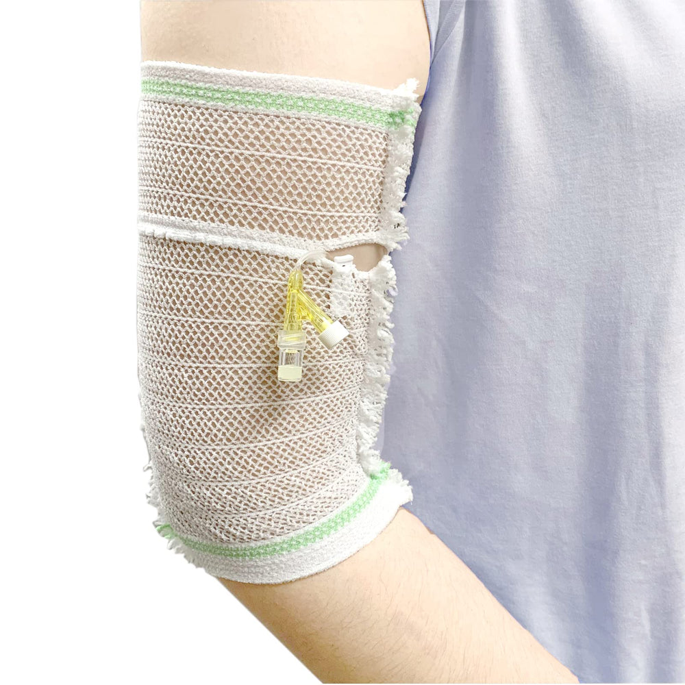 CHOYTONG PICC Line Cover XL open design for easy observation and line protection.