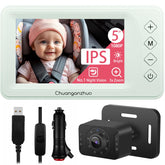 Chuanganzhuo baby camera night vision for clear backseat monitoring.