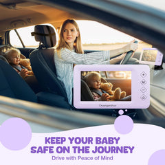 Chuanganzhuo camera 3X zoom lets you check your infant without turning around
