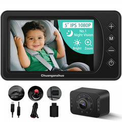 Chuanganzhuo S100U night vision backseat camera for clear monitoring in darkness