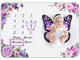 Chumia baby monthly milestone blanket ready for adorable photos and memory keepsakes.