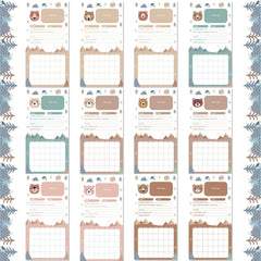 CHUNNIN Little Camper calendar record charts — track milestones at a glance