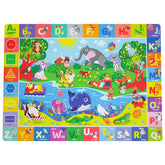 Chunsemeiju baby play mat 40x60 foldable, spacious for safe tummy time and play sessions.