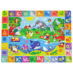 Chunsemeiju baby play mat 40x60 foldable, spacious for safe tummy time and play sessions.