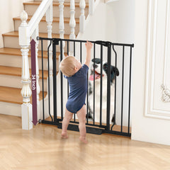 Cideny auto-close system gate that seals after passing through