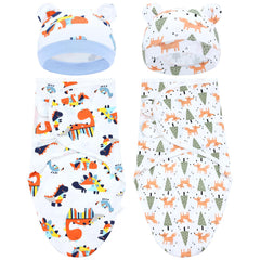 Cinaci newborn swaddle blanket in 45x68cm for secure wrapping