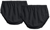 City Threads diaper covers bloomers in black, soft cotton for gentle everyday wear.