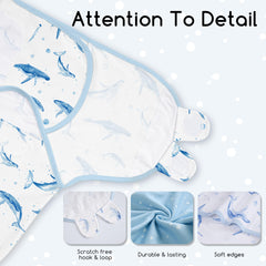 CIVARUA KIDS 0–3 month swaddle fits up to 14 lbs securely