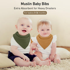 CIVARUA KIDS bibs absorb drool during teething sessions