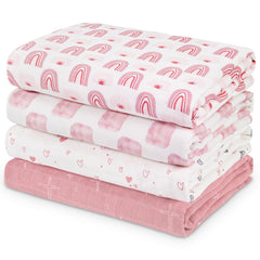 CIVARUA KIDS muslin swaddle blanket soft-breathable fabric for newborn comfort.