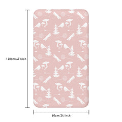 Civarua Kids deep-pocket nap mat sheet provides snug coverage on a 47x24 mat.